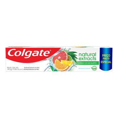 Creme Dental Colgate Natural Extract Defesa Reforcada 140g