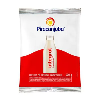 Leite em Pó Piracanjuba 400g