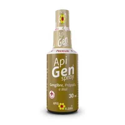 Apigen Orgânico Própolis Mel Gengibre Spray 30Ml preço