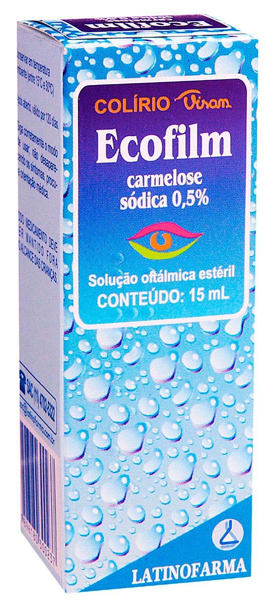 Ecofilm 5mg Colírio Gotejador Com 15ml