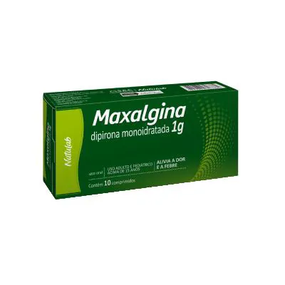 Maxalgina 1g 10 Comprimidos
