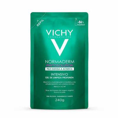 Gel de Limpeza Anti-Acne Com Ácido Salicílico Vichy Normaderm Phytosolution Refil 240g