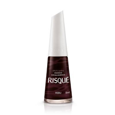 Esmalte Risqué Vermelho Cremoso Rebu 8ml