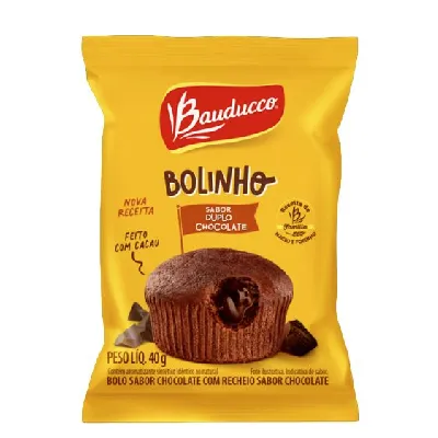 Bolinho Bauducco Duplo Chocolate 40g
