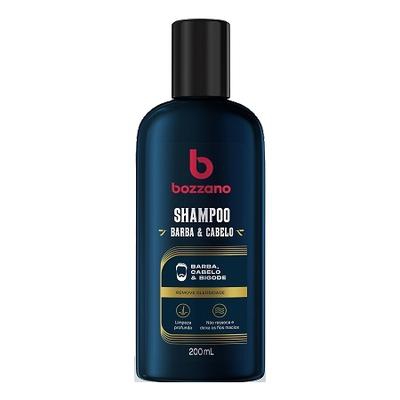 Shampoo Bozzano Barba Cabelo e Bigode 200ml