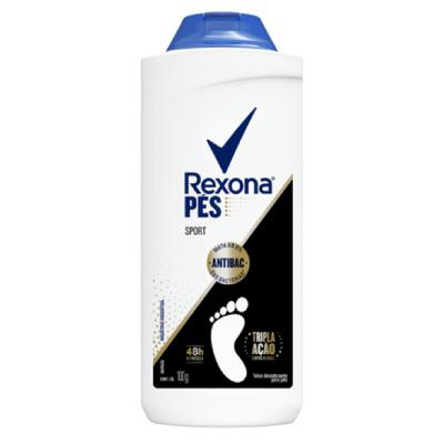 Talco Desodorante Rexona para os Pés Antibacteriano 48h Sport 100g