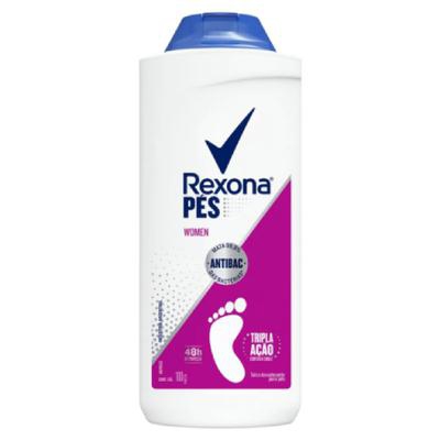 Talco Desodorante Rexona para os pés Antibacteriano 48h Women 100g