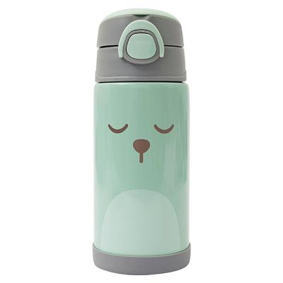 Copo Térmico Buba Parede Dupla com Canudo Gumy Verde 400ml
