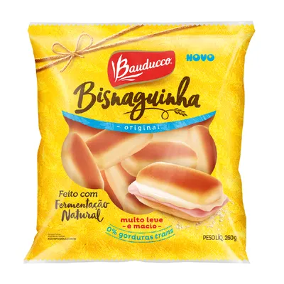Pão Bisnaguinha Bauducco 260g