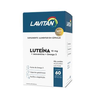 Suplemento Alimentar Lavitan Luteína 60 Cápsulas