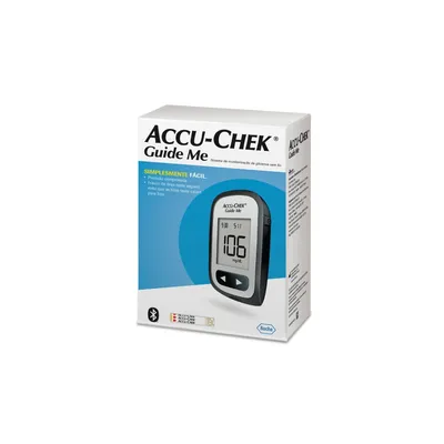 Accu-Chek Guide Me Kit Monitor Glicemia Completo 10 Tiras preço