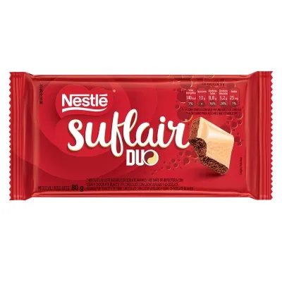 Chocolate Suflair Duo 80G preço