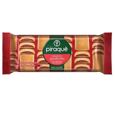 Biscoito Piraquê Roladinho Goiabinha 75g