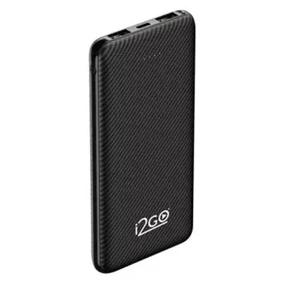 Bateria Portátil Power Bank I2go 2 Saídas USB 10.000 Mah Basic Plus