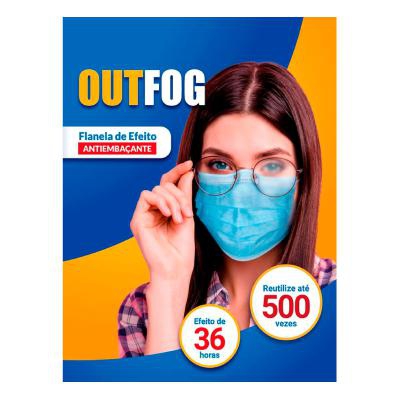 Flanela Outfog Antiembaçante para Óculos