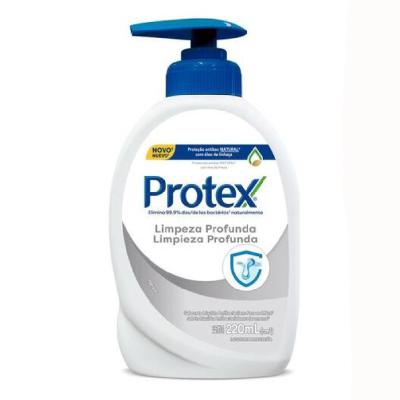 Sabonete Líquido para Mãos Limpeza Profunda Protex Antibacteriano 220ml