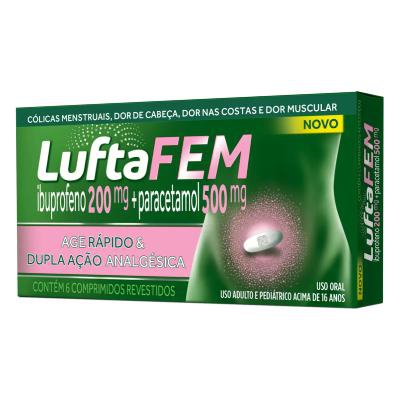 Luftafem 6 Comprimidos Revestidos