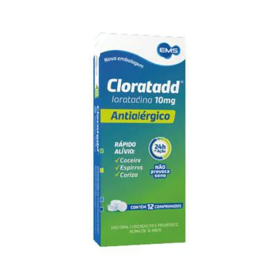 Cloratadd 10mg 12 Comprimidos