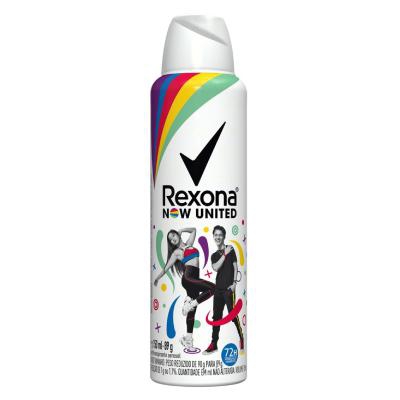 Antitranspirante Aerosol Rexona Now United 150ml