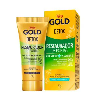 Óleo Capilar Niely Restaurador de Pontas Detox 50ml