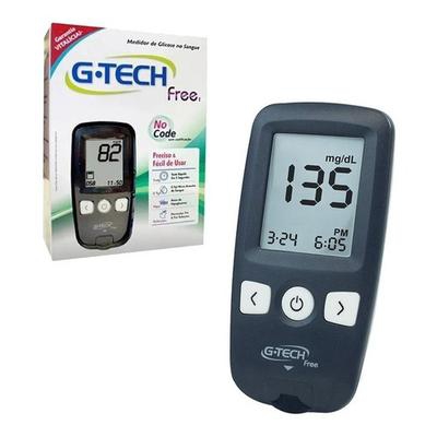 Kit Medidor De Glicose G-Tech Free