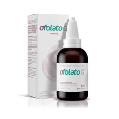 Suplemento Alimentar Ofolato G Solução Gotas 50ml