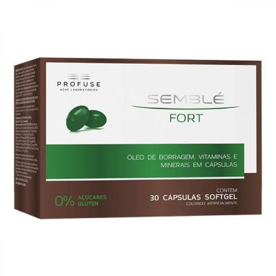 Suplemento Vitamínico Mineral Profuse Semblé Fort 30 Cápsulas