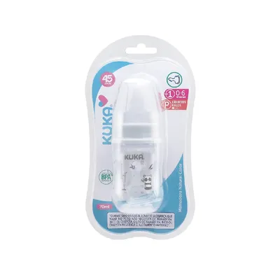 Mamadeira Chuca Kuka Natural Branca 70Ml preço