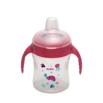 Caneca Decorada Kuka Fun Decorado Treinamento Rosa 200ml