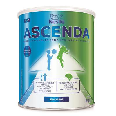 Suplemento Alimentar Infantil Ascenda sem Sabor 800g