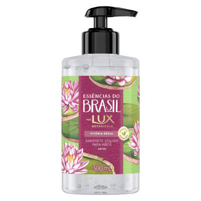 Sabonete Líquido para Mãos Lux Essências do Brasil Vitória Régia 300ml