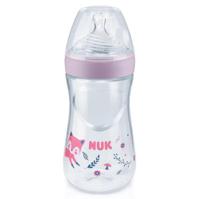 Mamadeira Nuk Essence Smart Flow Rosa Tamanho 2 270ml
