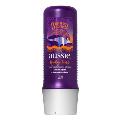 Creme de Tratamento Aussie 3 Minutos Miracle Frizz 236ml