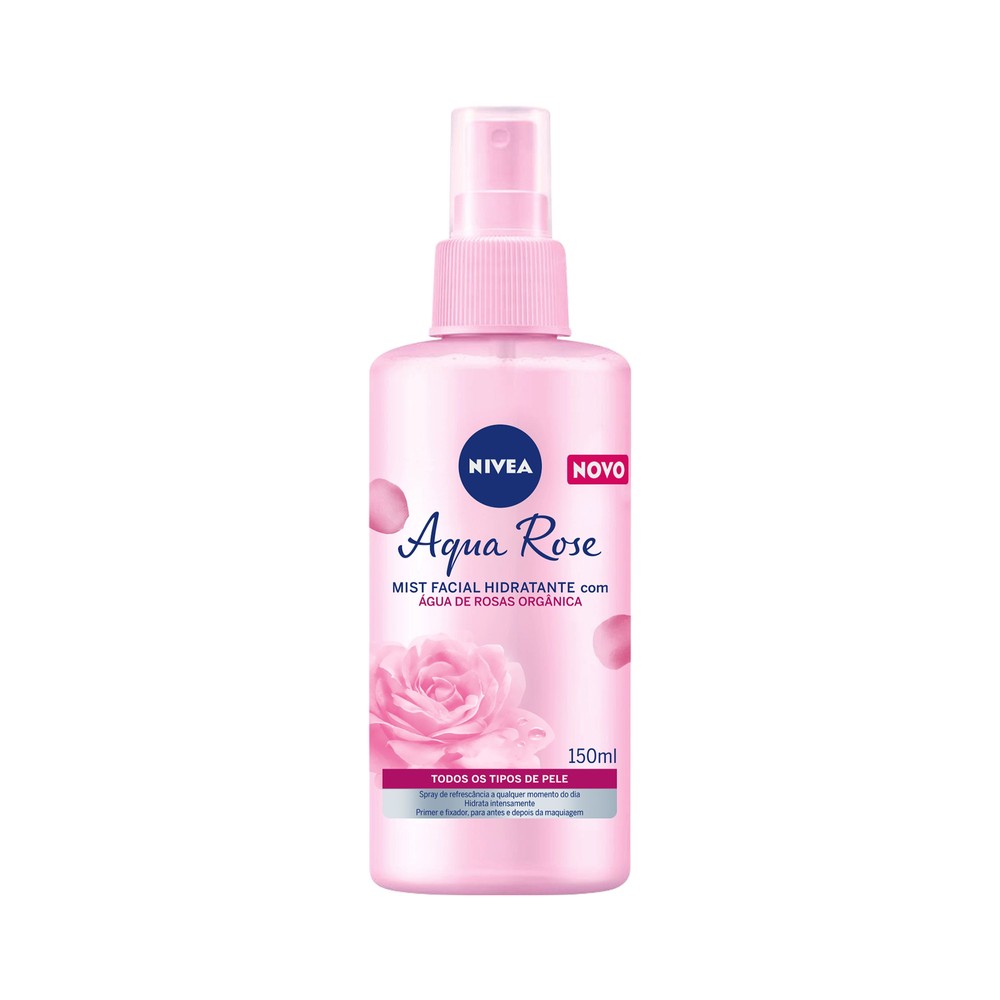 Hidratante Facial Nivea Mist Aqua Rose 150ml
