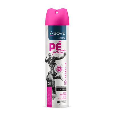 Desodorante Above para os Pés Aerossol Protect Neymar Jr Woman 150ml