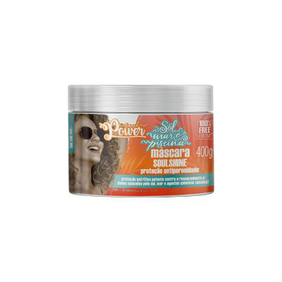 Máscara Soul Power de Hidratação Sol, Mar e Piscina 400g