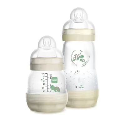 Kit Mamadeira Mam Easy Star Starte Set Neutra 260ml+130ml
