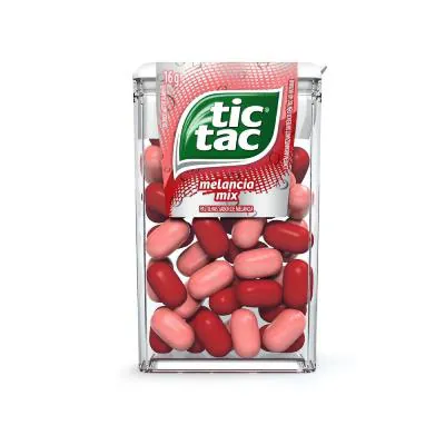 Bala Tic Tac Melancia Mix 16/14,5g