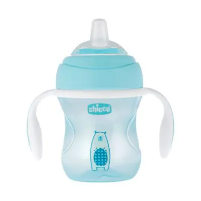 Copo Chicco Transition Cup 4M+ Azul 200ml