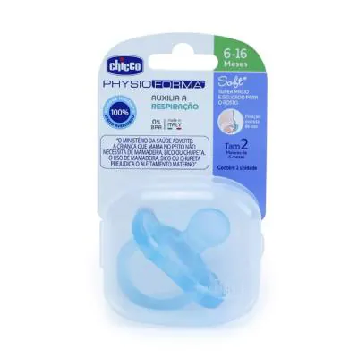 Chupeta Chicco Physio Forma Soft 6-16M Azul