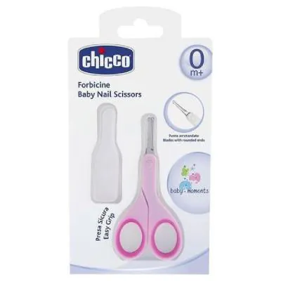 Tesourinha Chicco com Protetor Rosa