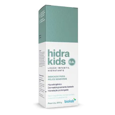 Loção Hidratante Infantil Hidra Kids D.A. Pele Sensível 200g
