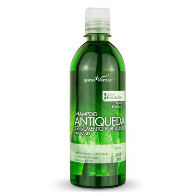 Shampoo Gotas Verdes Antiqueda Crescimento Fortalecido Jaborandi 500ml