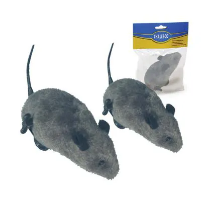 Brinquedo Chalesco Ratinho de Corda Grande para Gatos
