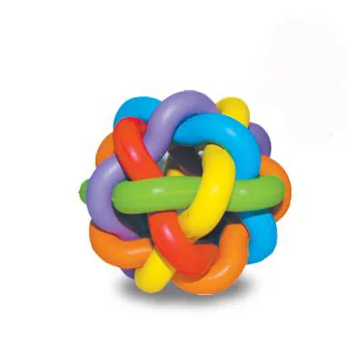 Brinquedo Chalesco Bola Multicor para Cães