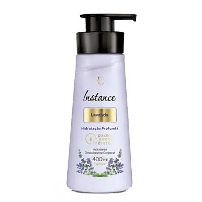 Creme Hidratante Corporal Eudora Instance Lavanda 400ml