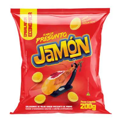 Salgadinho Semalo Jamón Presunto 200g