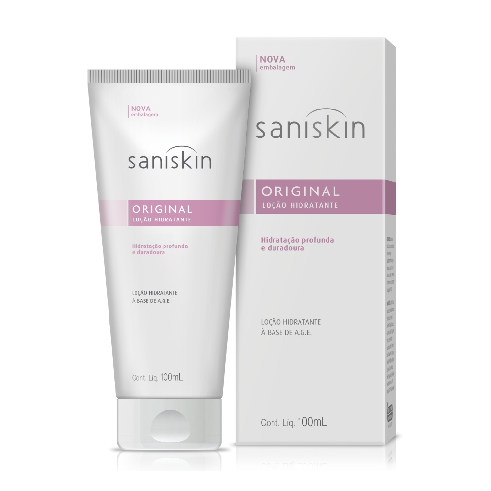 Loção Hidratante Saniskin Original 100ml