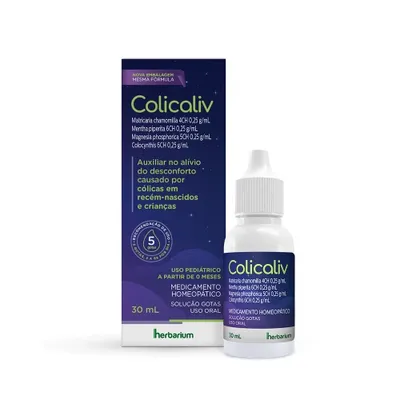 Colicaliv Herbarium Gotas 30Ml preço