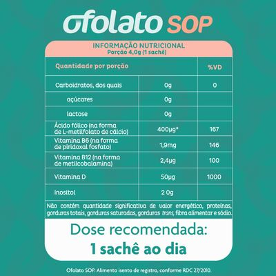 Ofolato Sop 30 Saches - anossadrogaria